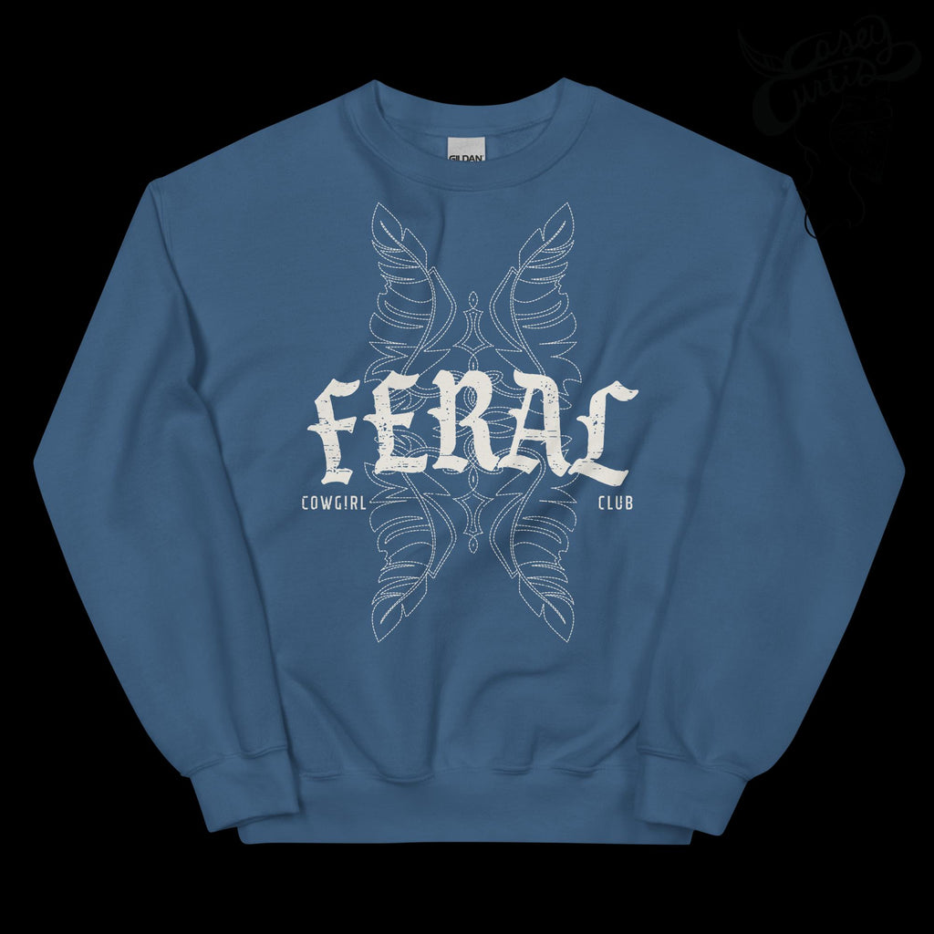 Feral cowgirl club western sweater