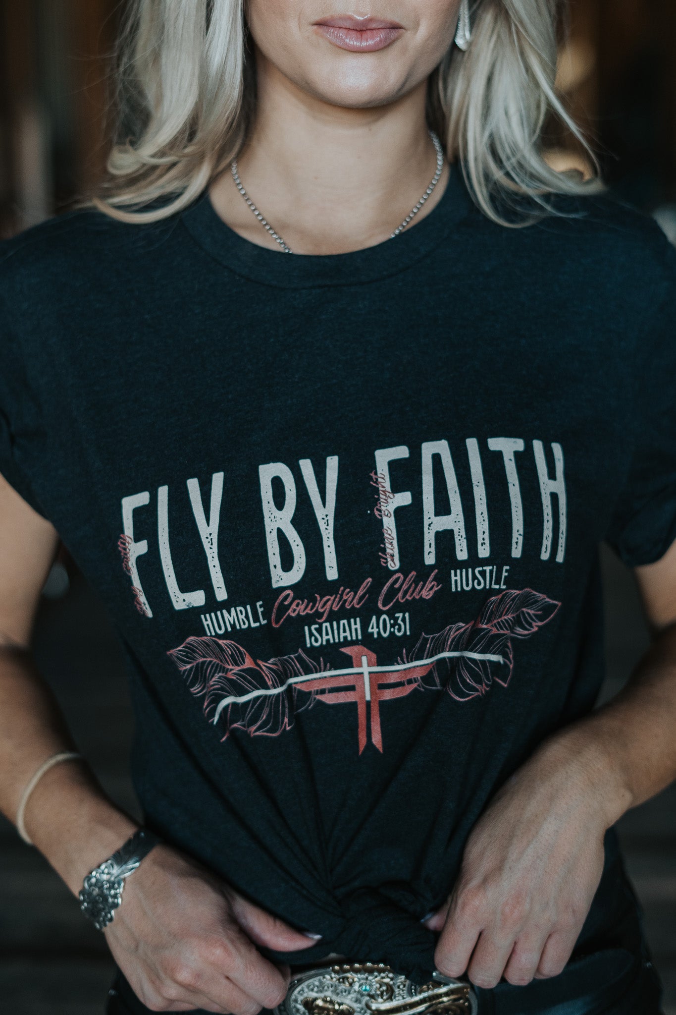 Fly by Faith- Humble Hustle t-shirt – Casey Curtis Design